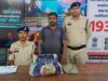 28 पाव देशी प्लेन शराब के साथ आरोपी गिरफ्तार थाना चांपा पुलिस की त्वरित कार्रवाई