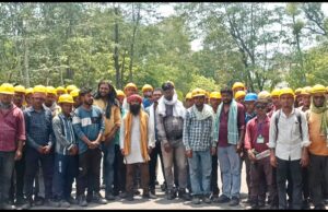 SECL गेवरा में बंसल कंपनी पर गंभीर आरोप शनिवार से काम बंद, मजदूरों का प्रदर्शन