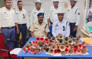 प्रेशर हॉर्न के विरुद्ध सख्त कार्यवाही सरगुजा यातायात पुलिस के द्वारा की गई मोटर व्हीकल एक्ट की धारा 119(2) के तहत् कार्यवाही