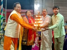 श्री सिद्ध हनुमान मंदिर की १६१वीं महाआरती में सुश्री प्रशंसा शुक्ला हुई शामिल