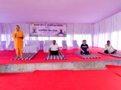 SECL कुसमुंडा क्षेत्र के उर्जा क्लब में सामुदायिक योगाभ्यास का सफल आयोजन