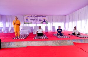 SECL कुसमुंडा क्षेत्र के उर्जा क्लब में सामुदायिक योगाभ्यास का सफल आयोजन