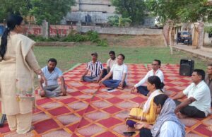 NHRSJC ने योग दिवस पर सहज योग का किया अभ्यास…
