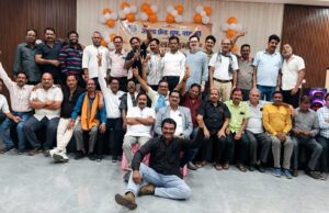 40 वर्षो बाद दूसरी बार मित्र मिलन समारोह बालको के मंगल भवन मे सपन्न
