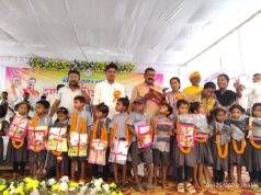 हाई स्कूल सालेभाट में भव्य विकास खण्ड स्तरीय शाला प्रवेश उत्सव: नन्हे विद्यार्थियों का हुआ उत्साहपूर्ण स्वागत