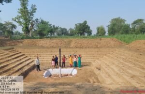बिटकुली में इंजेक्शन वेल और परकोलेशन टैंक निर्माण पूरा, भूजल संवर्धन को मिलेगी नई मजबूती