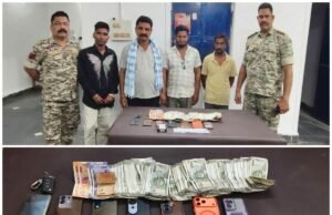 जुआ के खिलाफ कोतवाली पुलिस की बड़ी कार्रवाई, 4 जुआरी गिरफ्तार; 27.49 लाख रुपये का मशरूका जब्त