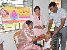 सामरी विधायक ऊद्धेश्वरी पैकरा ने बच्चों को पिलाई पोलियो की खुराक, कहा— हर बच्चे का स्वस्थ भविष्य हमारी प्राथमिकता