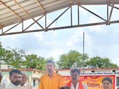 जिला पंचायत सदस्य की मुख्य आतिथ्य में हुआ शाला प्रवेश उत्सव