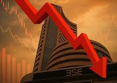 शेयर बाजार में बड़ी गिरावट: सेंसेक्स 719 अंक टूटा, निफ्टी 23,123 पर फिसला मेटल और रियल्टी शेयरों में बिकवाली से बाजार दबाव में, निवेशकों की बढ़ी चिंता