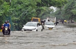 छत्तीसगढ़ में झमाझम बारिश से जनजीवन प्रभावित, कई जिलों में भारी बारिश का अलर्ट