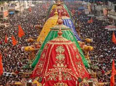जय जगन्नाथ के जयघोष के बीच शुरू हुई विश्व प्रसिद्ध रथ यात्रा, महाप्रभु भाई-बहन संग मौसी गुंडिचा मंदिर के लिए हुए रवाना