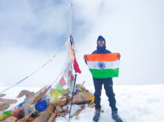 कोरबा के हरीश पोर्ते ने माउंट युनम पर फहराया तिरंगा, अगला लक्ष्य एवरेस्ट