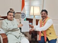 बस्तर में सड़क क्रांति की दिशा में बड़ा कदम,केंद्रीय मंत्री श्री नितिन गडकरी से मिले सांसद श्री महेश कश्यप