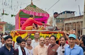 अघरिया समाज के रथयात्रा में उमड़ा जन सैलाब: