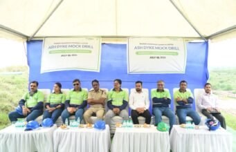 बालको ने ऐश डाइक में किया आपातकालीन मॉक ड्रिल का आयोजन