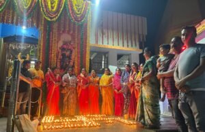 सामाजिक समरसता के संकल्प के साथ भाजपा गंगरेल मंडल ने किया 650 दीप प्रज्वलन