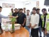 नम्बी जलप्रपात की वादियों से रूबरू हुए CG25 राइडर्स