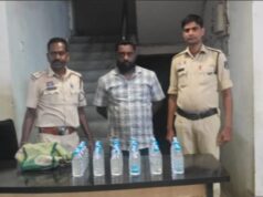 बिलासपुर में अवैध शराब कारोबार पर चकरभाठा पुलिस का प्रहार, 50 पाव देशी शराब के साथ आरोपी गिरफ्तार