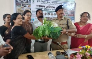 पैरा से मशरूम उत्पादन बनेगा आत्मनिर्भरता का आधार: एसपी विजय कुमार पाण्डेय