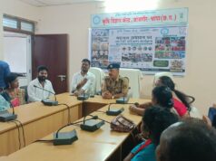 पैरा से मशरूम की खेती बनेगी जिले की युवाओं के रोजगार की नई राह : एसपी विजय कुमार पाण्डेय