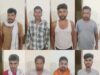 लजुआ एक्ट के प्रकरण में 08 आरोपीगण गिरफ्तार, लगभग 08 लाख से अधिक का मशरुका जप्त।