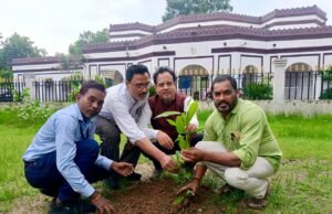 वृक्षारोपण के साथ ABVP के स्थापना दिवस मनाया गया… राष्ट्र प्रथम भाव का जागरण करने वाला छात्र संगठन विद्यार्थी परिषद… अधिवक्ता चितरंजय