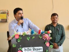 केंद्रीय विद्यालय बीजापुर में कलेक्टर श्री विश्वदीप ने दिया पर्यावरण संरक्षण का संदेश