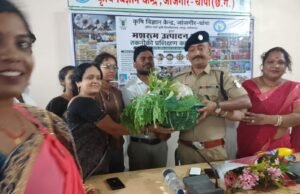 पैरा से मशरूम उत्पादन बनेगा आत्मनिर्भरता का आधार: एसपी विजय कुमार पाण्डेय