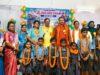 जिला स्तरीय शाला प्रवेश उत्सव में नवप्रवेशी बच्चों का हुआ भव्य स्वागत स्वास्थ्य मंत्री श्री श्याम बिहारी जायसवाल ने बच्चों का बढ़ाया उत्साह, मेधावी विद्यार्थियों का सम्मान एवं छात्राओं को साइकिल वितरण