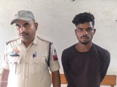 चोरी के मामले में आरोपी गिरफ्तार, 01 नग तिरपाल जप्त।