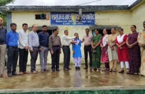 छायाविभा के प्रयास विद्यालय में चयन होने पर अंचल में खुशी की लहर