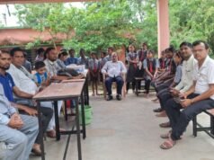 प्राथमिक एवं माध्यमिक शाला ईर्रा में निशुल्क स्वास्थ्य शिविर आयोजित