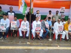 NEET पेपर लीक और छात्रों पर पुलिस कार्रवाई के विरोध में नेहरू चौक पर कांग्रेस का एकदिवसीय धरना, शिक्षा मंत्री के इस्तीफे की मांग