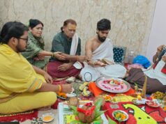 प्रदेश की समृद्धि एवं अच्छी वर्षा की कामना से लक्ष्मी विहार में धार्मिक अनुष्ठान संपन्न