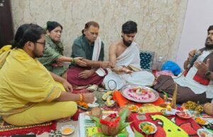 प्रदेश की समृद्धि एवं अच्छी वर्षा की कामना से लक्ष्मी विहार में धार्मिक अनुष्ठान संपन्न