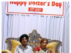 सालासर समिति ने किया चिकित्सकों का भव्य सम्मान, सेवा और समर्पण को किया नमन