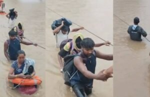 लगातार बारिश से रायपुर बेहाल: बगनई नदी में फंसे 14 मजदूर सुरक्षित निकाले गए, कई कॉलोनियों में जलभराव