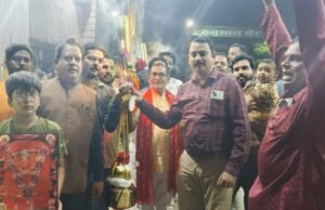 बाबा भोलेनाथ कांवड़िया संघ के भव्य कांवड़ का दर्शन पूजन संपन्न…