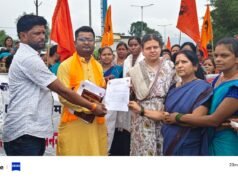 11 सूत्रीय मांगों को लेकर मजदूरों का जोरदार प्रदर्शन, सड़कों पर उतरा भारतीय मजदूर संघ