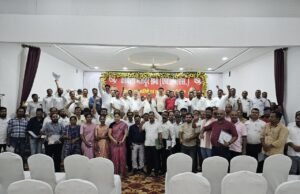 प्रियदर्शनी कला मंदिर, एस.ई.सी.एल बिलासपुर में कोयला मजदूर सभा (एच.एम.एस) केंद्रीय पदाधिकारियों का बैठक 04 अगस्त को संपन्न