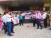 सप्ताह में पांच दिवसीय बैंकिंग को लेकर कर्मचारियों ने किया प्रदर्शन