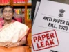 एंटी पेपर लीक कानून 2026 लागू: राष्ट्रपति की मंजूरी के बाद सख्त कानून लागू, पेपर लीक पर 10 साल तक की जेल और 10 करोड़ रुपये तक जुर्माना