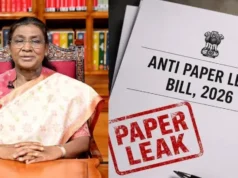 एंटी पेपर लीक कानून 2026 लागू: राष्ट्रपति की मंजूरी के बाद सख्त कानून लागू, पेपर लीक पर 10 साल तक की जेल और 10 करोड़ रुपये तक जुर्माना