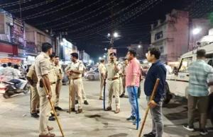 खपरगंज में पथराव के बाद पुलिस का शिकंजा, 16 संदिग्ध हिरासत में; 350 जवान तैनात