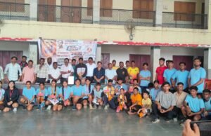 राष्ट्रीय खेल दिवस पर रतनपुर में मिनी मैराथन का आयोजन, विजेताओं का हुआ सम्मान
