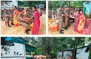 बीजापुर में हर्षोल्लास से मना रक्षाबंधन, जवानों की कलाई पर भी सजी राखी