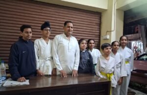 राष्ट्रीय कराटे प्रतियोगिता के लिए छत्तीसगढ़ के 52 खिलाड़ियों का चयन, बिलासपुर के पांच खिलाड़ी भी टीम में शामिल