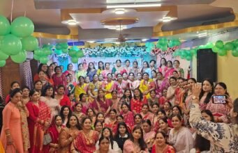 सावन महोत्सव में झूमीं ब्राह्मण समाज की महिलाएं, कोरबा इकाई के आयोजन की प्रदेश पदाधिकारियों ने की सराहना
