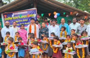 21 वर्षों बाद फिर गूंजी पाठशाला की घंटी: मेटापारा कोरसागुड़ा प्राथमिक शाला का हुआ पुनः संचालन